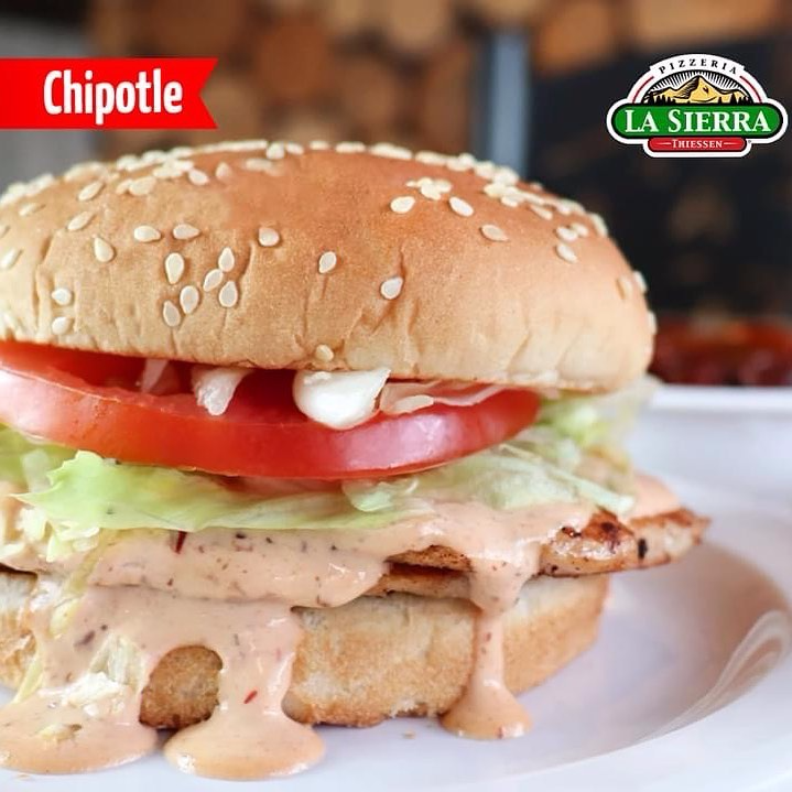 Hamburguesa de Chipotle
