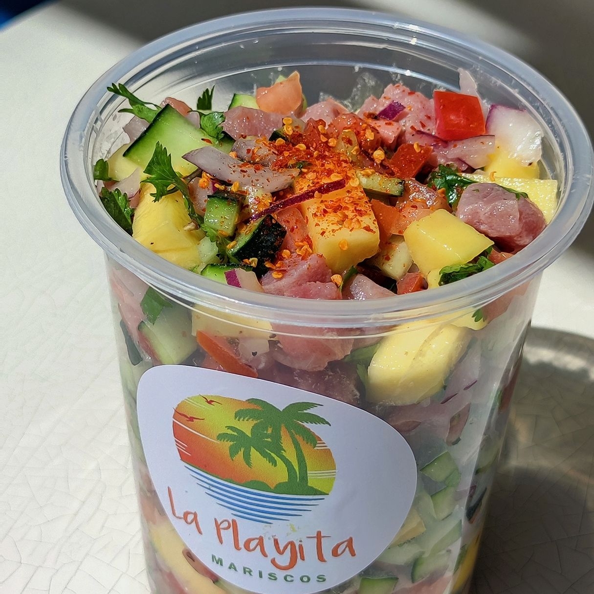 1 Litro Ceviche de Atún con Mango