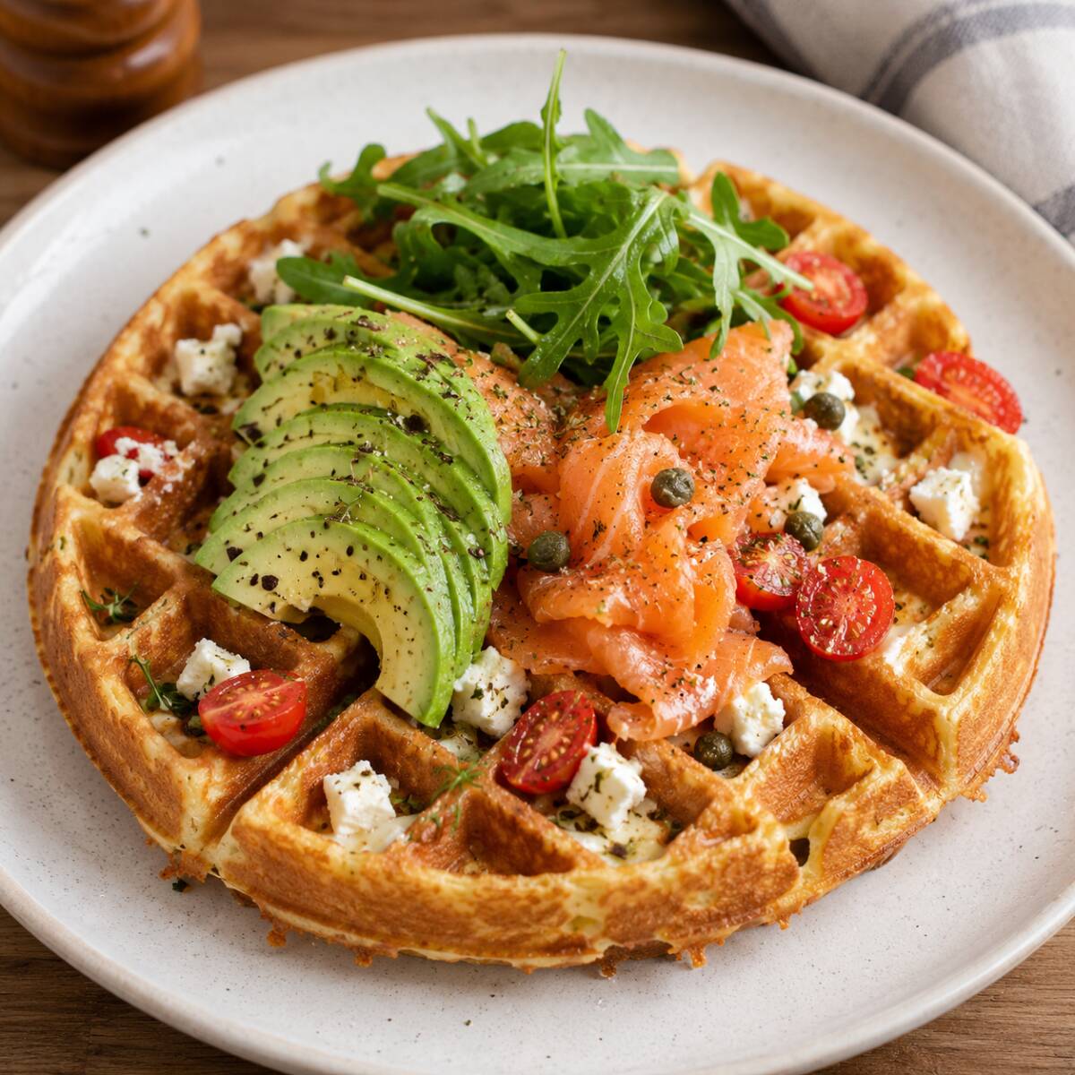 Waffle Salado