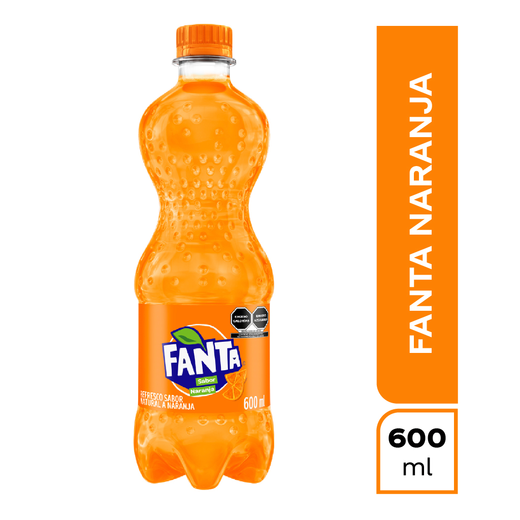 Fanta de Naranja 600 ml