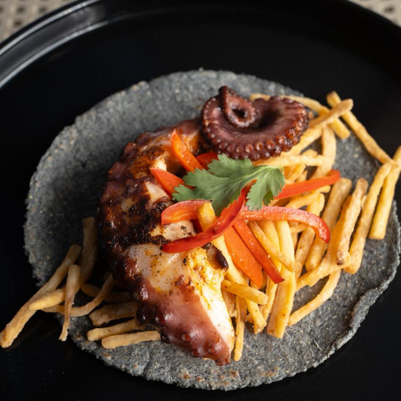 Taco Pulpo Costa Brava