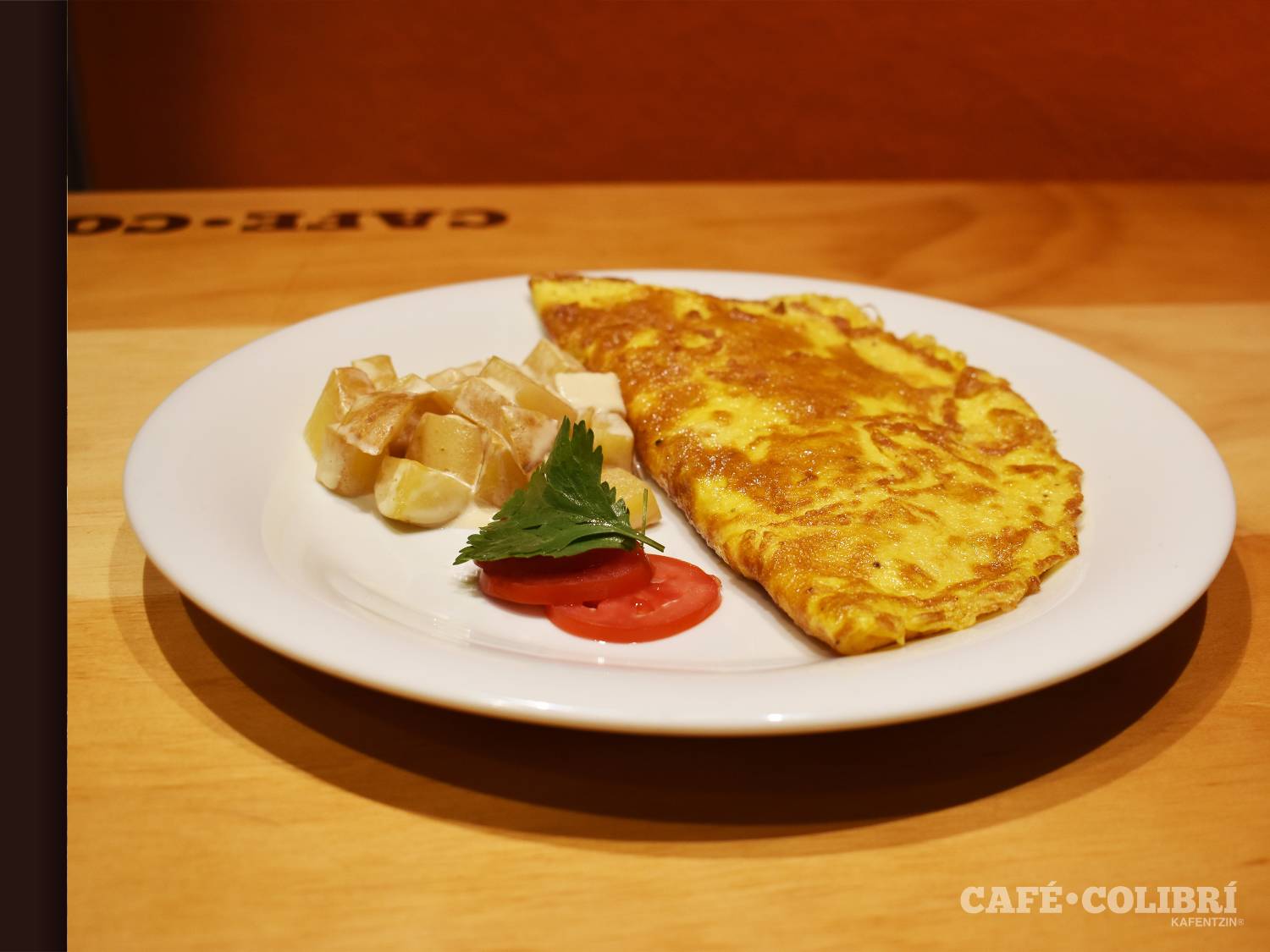 Omelette Poblano