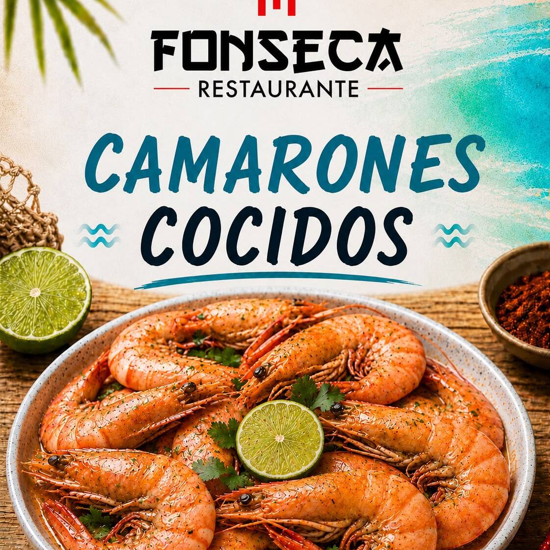 CAMARONES COCIDOS 1 KG