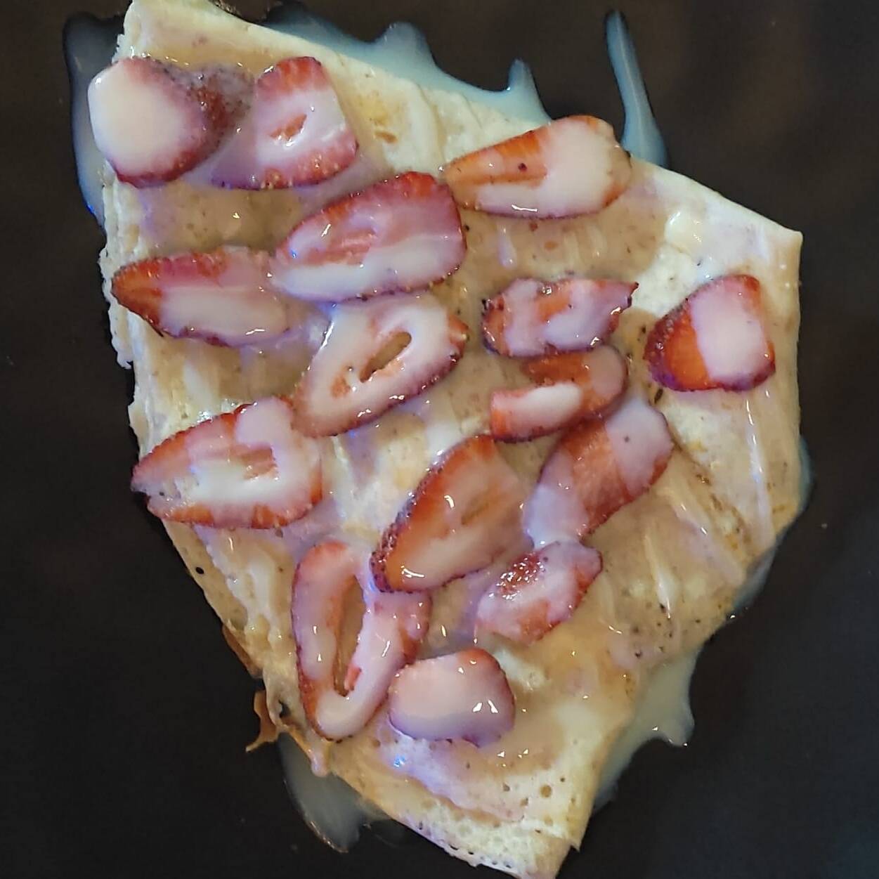 Crepa de Fresas con Lechera