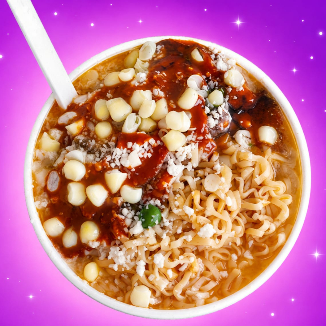 Maruchan Con Esquites