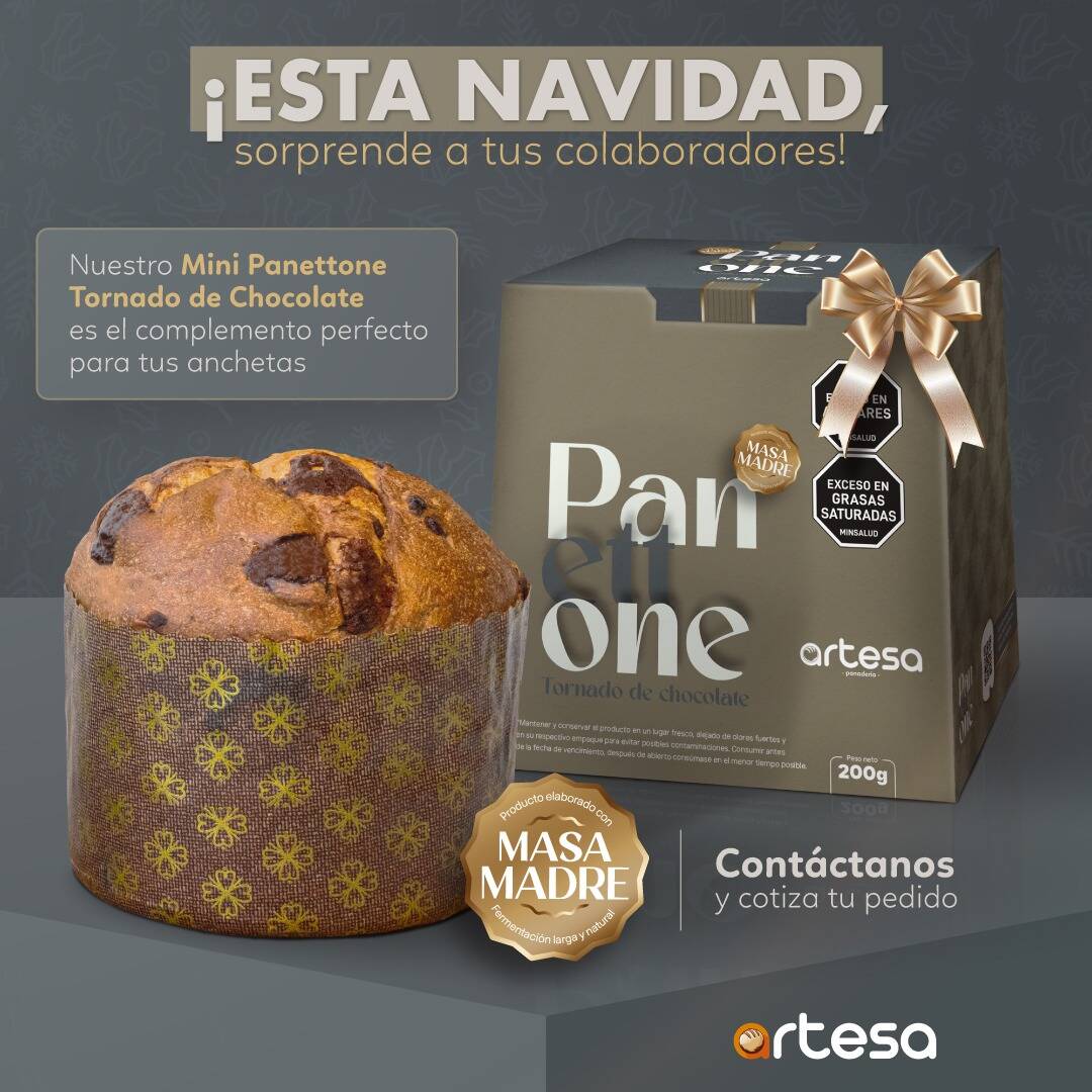 Panettone Tornado de Chocolate Pequeño