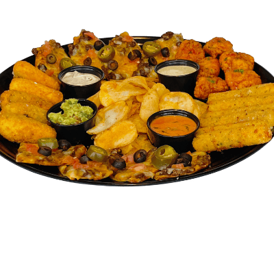 Team On Fire Platter