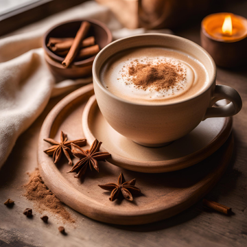 Latte Caliente de Horchata