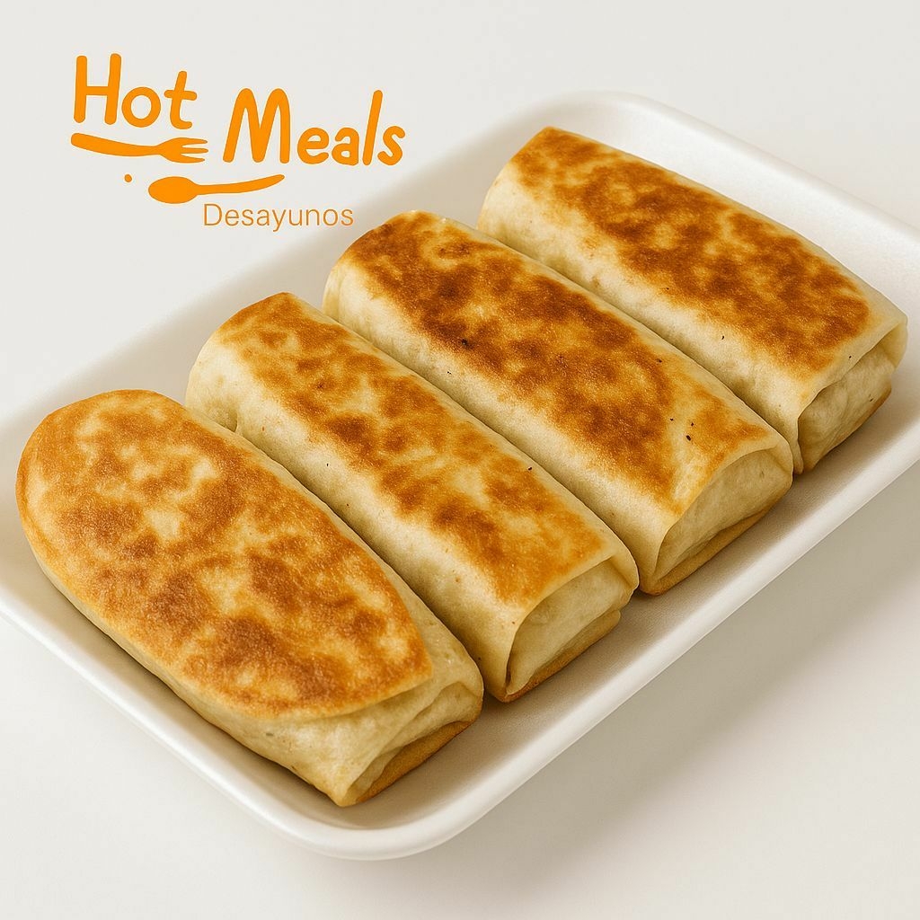 Orden de Burritos de Frijoles + Huevos Divorciados