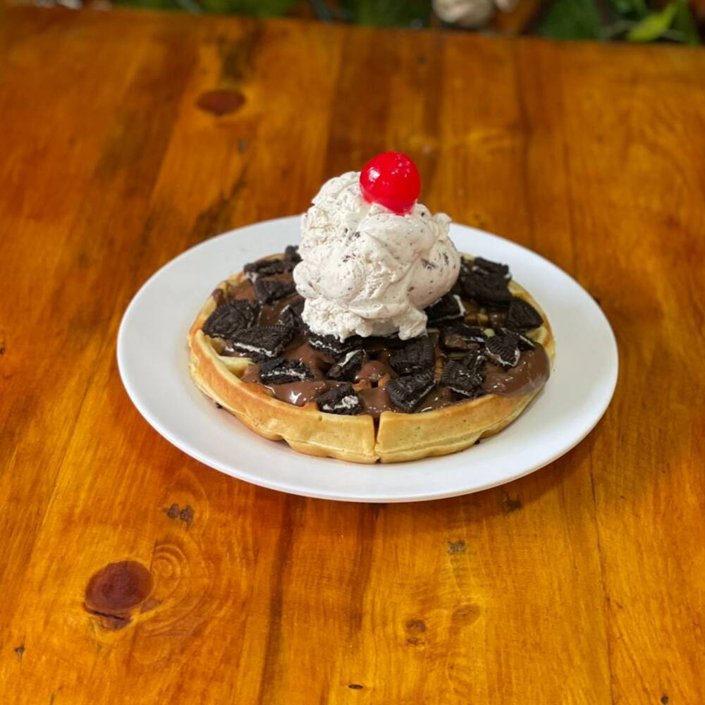 2 Waffles OREO + Helado