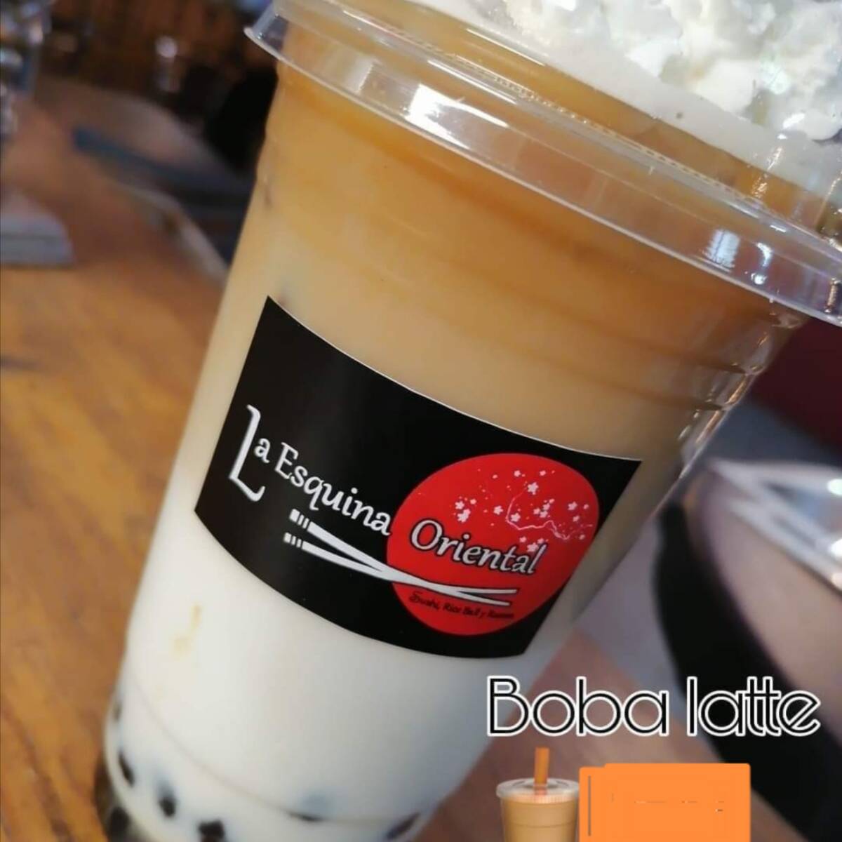 Boba Latte