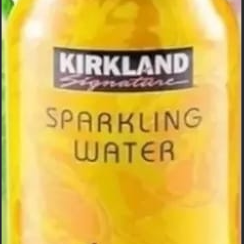 Agua Mineralizada Kirkland Sabor Limón Amarillo
