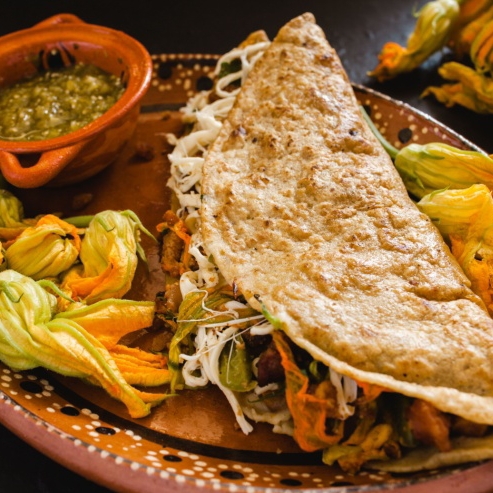 Quesadilla de bisteck