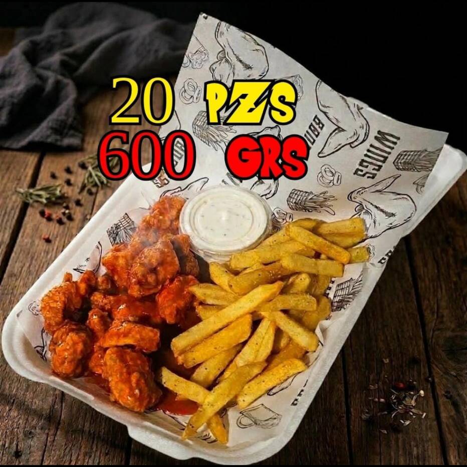 SUPER BONELESS 600GR (APROX 20PZAS)