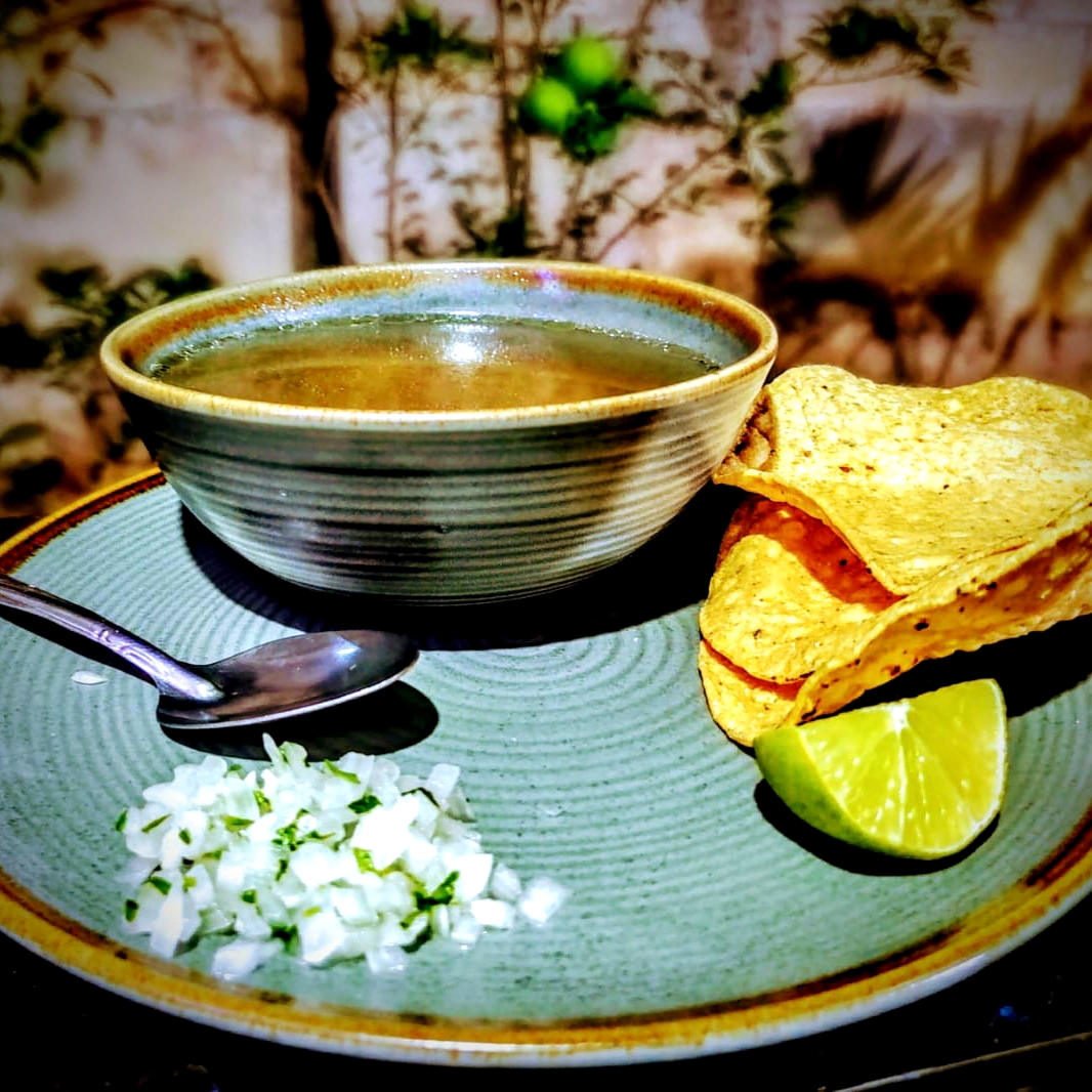 1/2 Caldo con Pavo