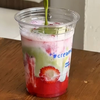 Matcha fresas