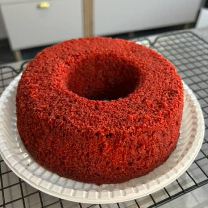 Massa fofinha aveludada Red Velvet