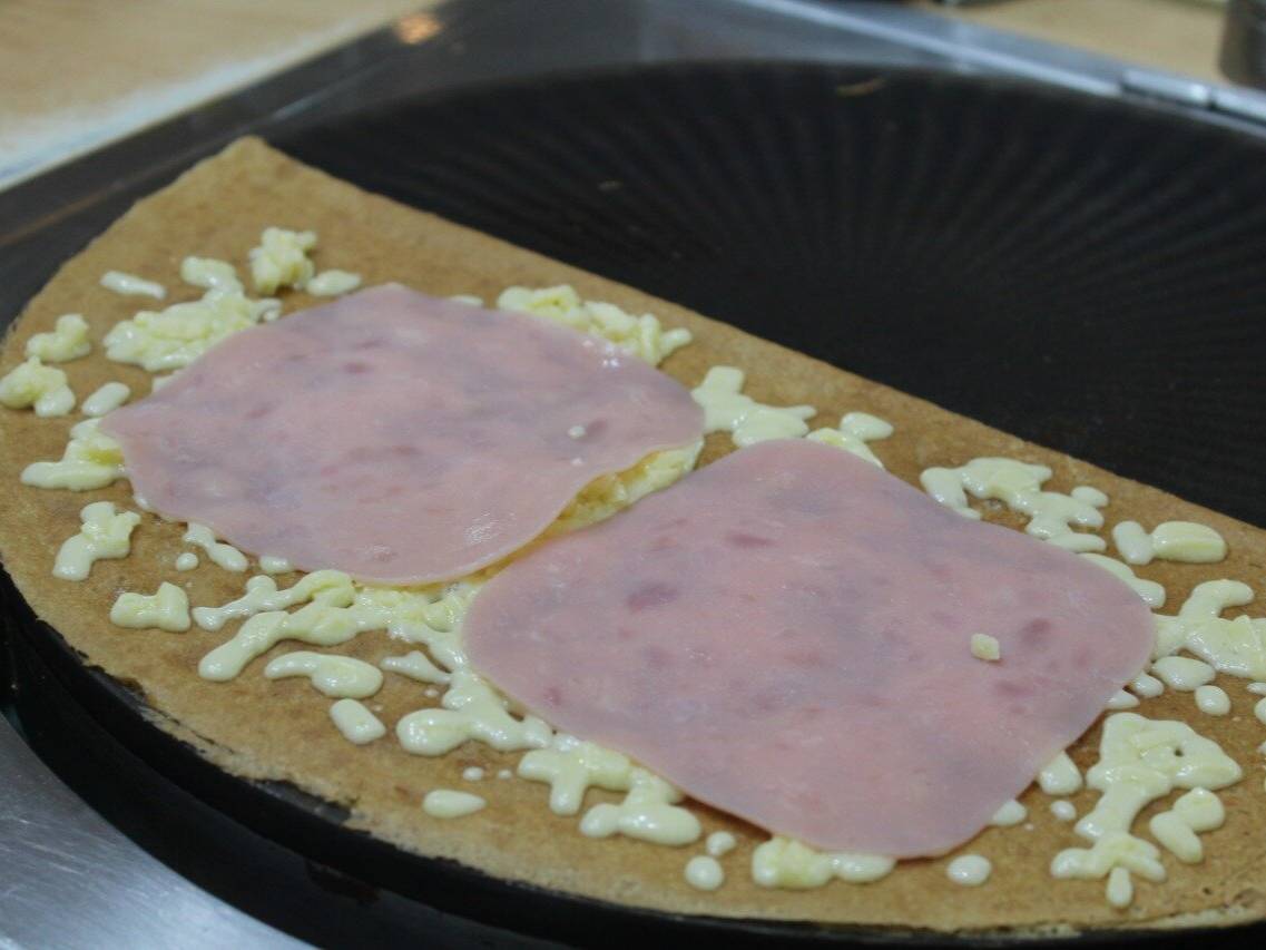 Crepa de Queso Manchego y Jamón