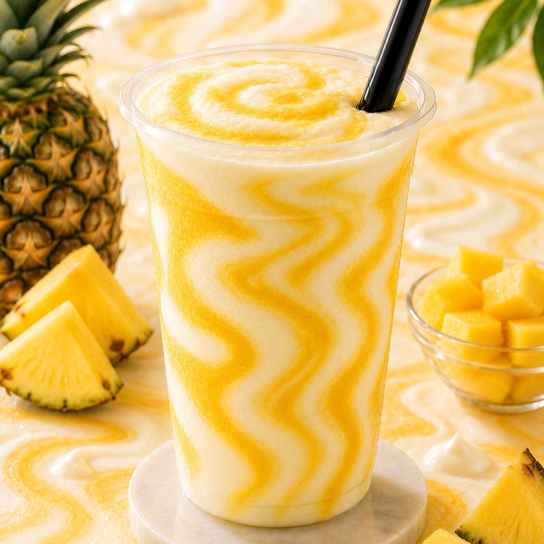 Tropical Yogurt de Piña