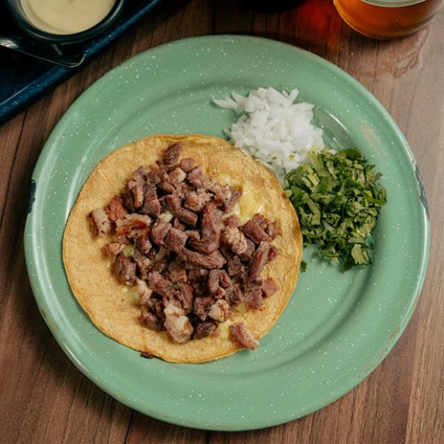 TACOS DE RES 2 PZ.