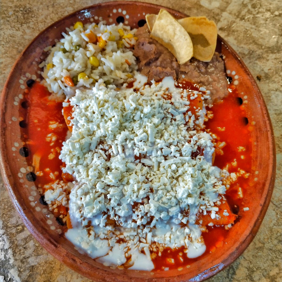 Enchiladas Rojas