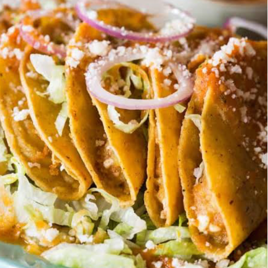 Tacos Dorados de Picadillo