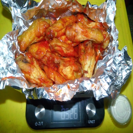 500 Grms De Alitas Con Salsa Ranch