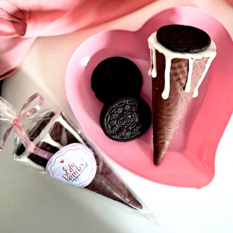Cone Trufado de Oreo