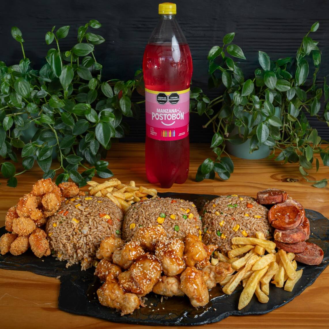 Combo wok familiar mixto