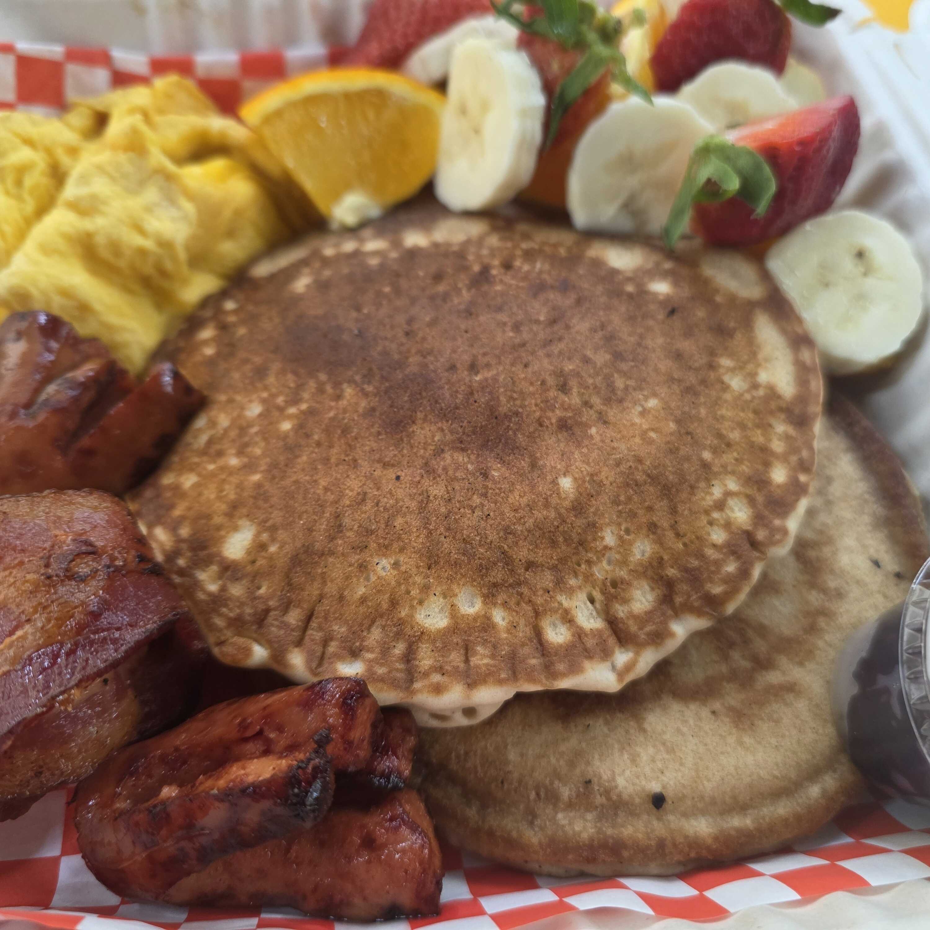 🏷️ Brunch Americano Ligero 🥞🥓🍳🍓