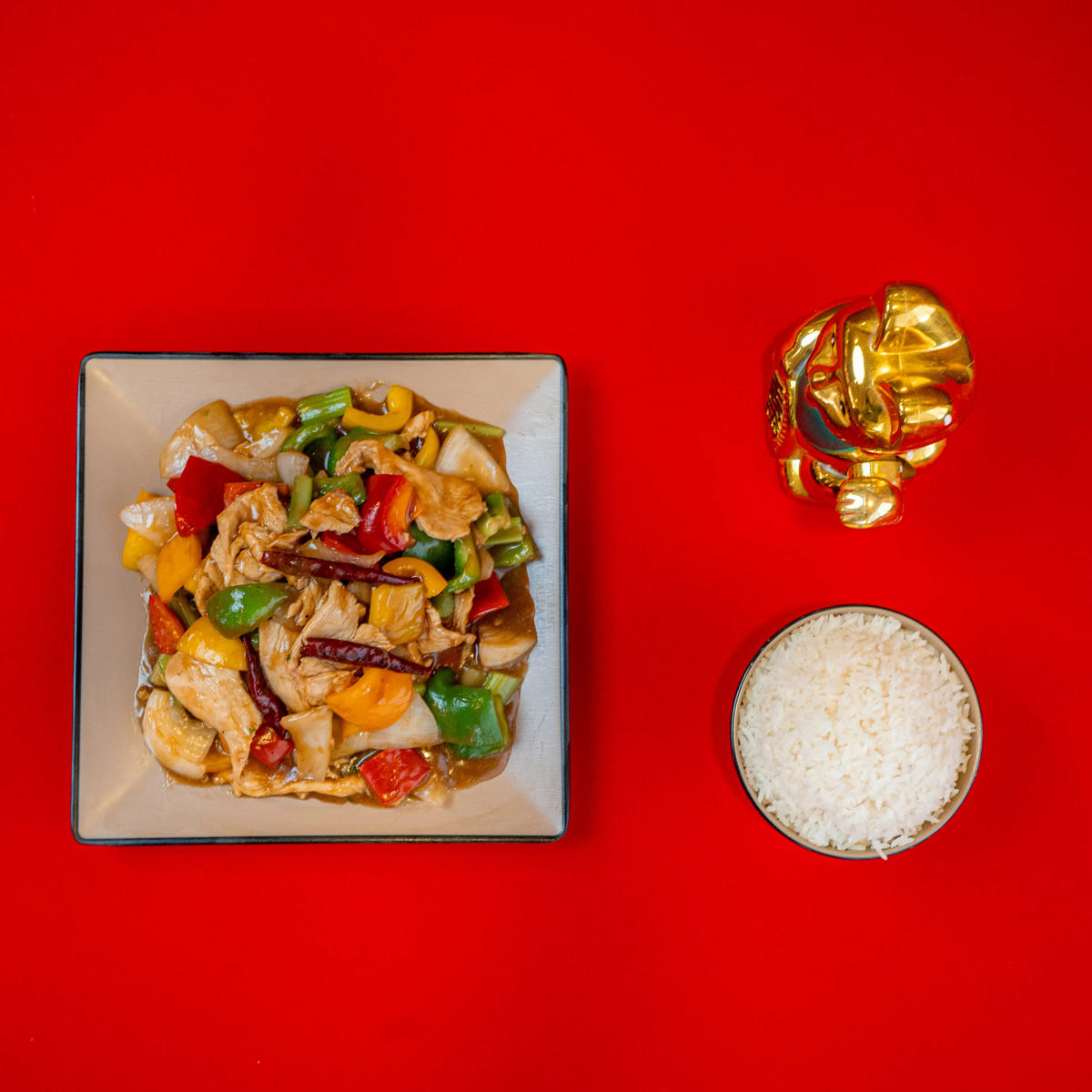POLLO KUNG PAO