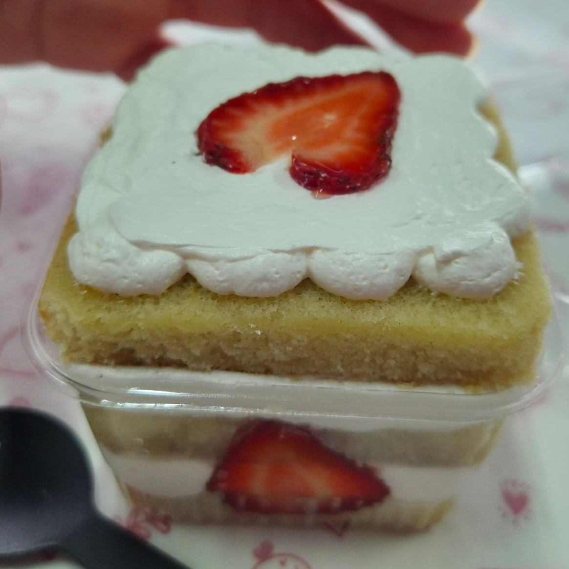 Pastel Fresas con Crema