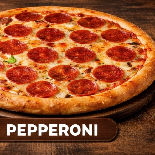 pizza mediana de peperoni