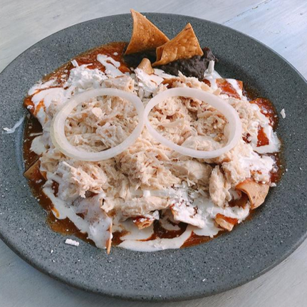 Chilaquiles con Pollo Promo