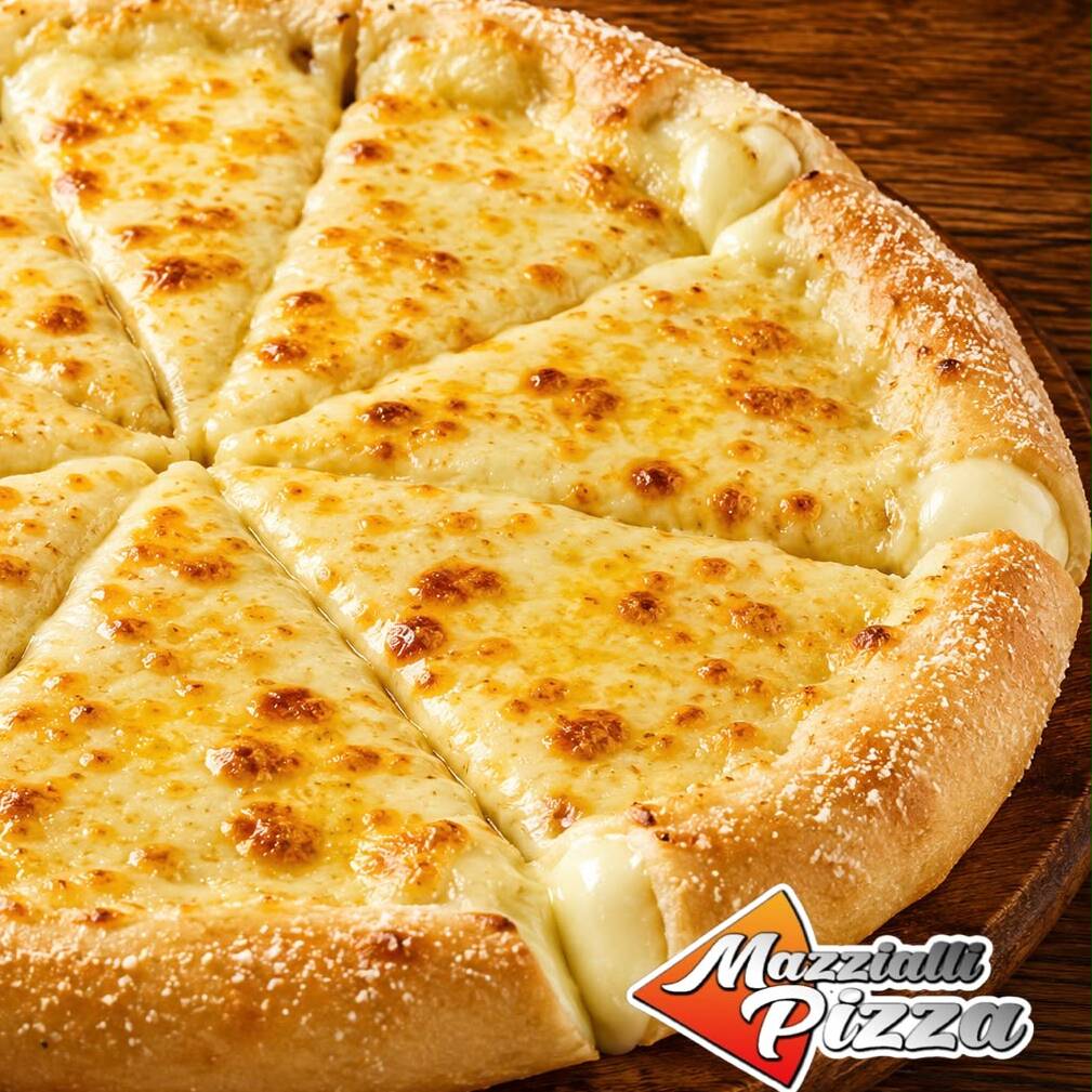 Pizza 8 Rebanadas Solo Queso - Orilla Rellena