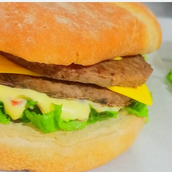 2 Hamburguesa artesanal perro caliente