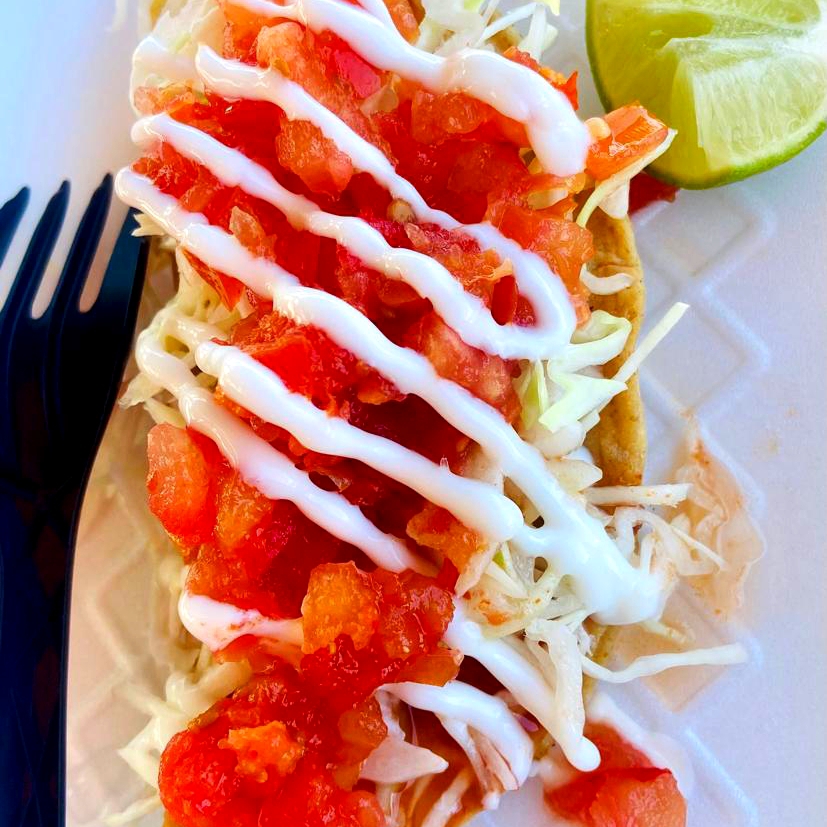 Taco Dorado de Carne con Papa