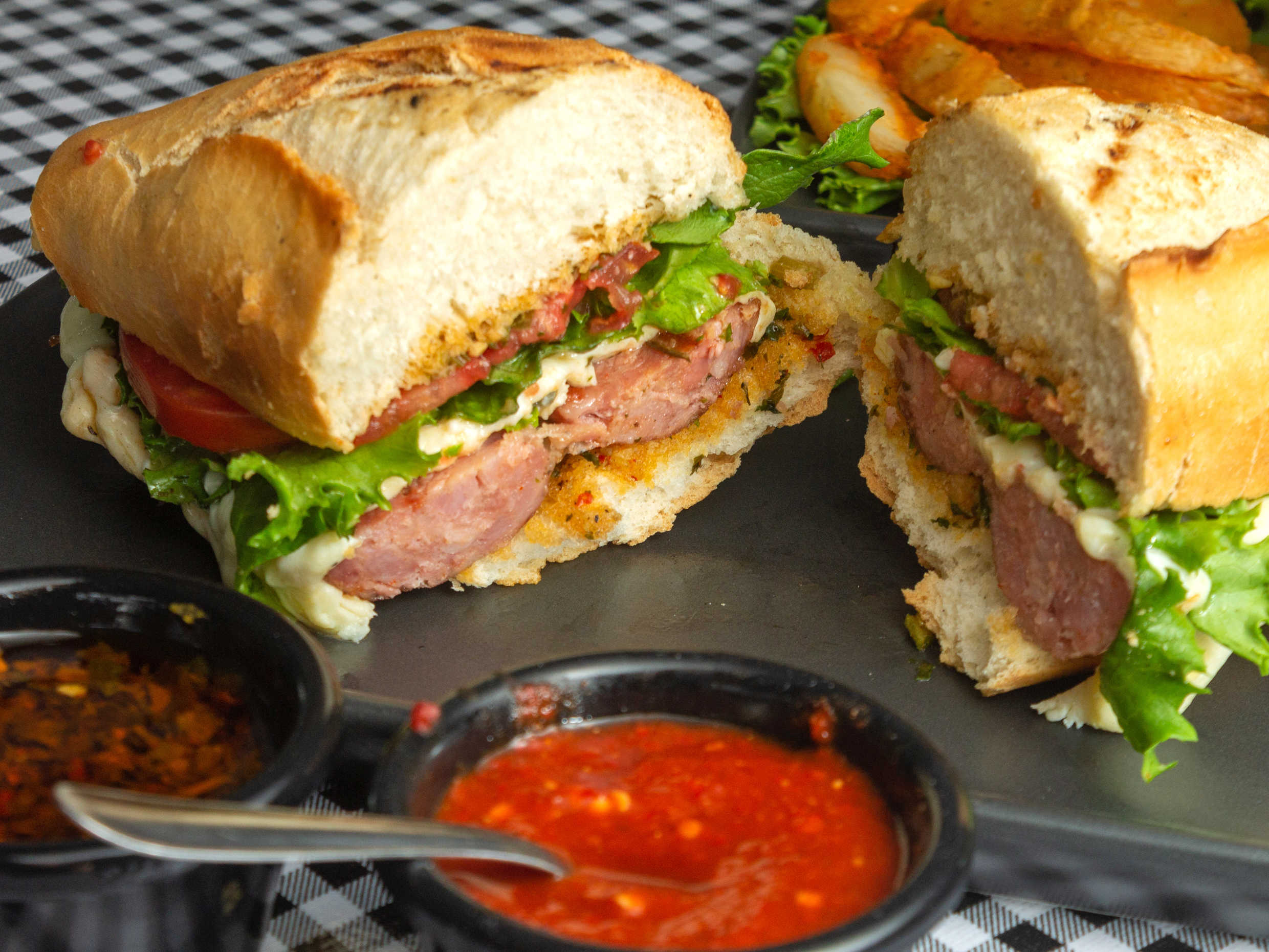 Choripan Completo
