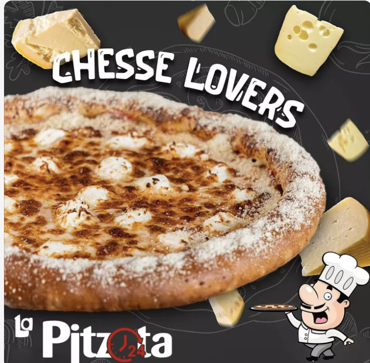 Pizza Cheese lovers grande