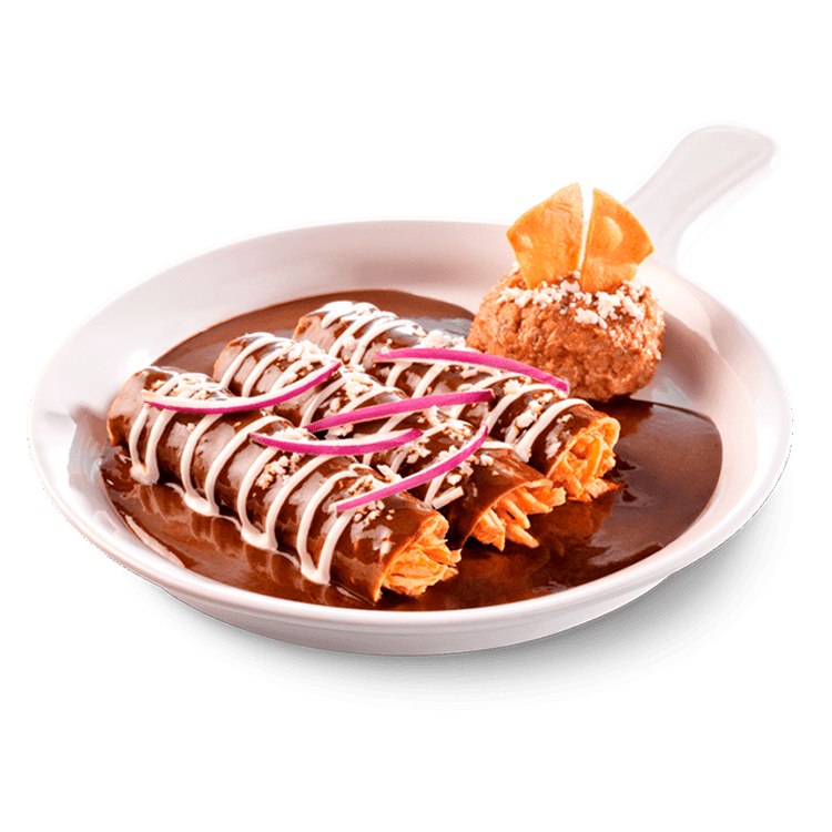 Enmoladas (4 pzas.)