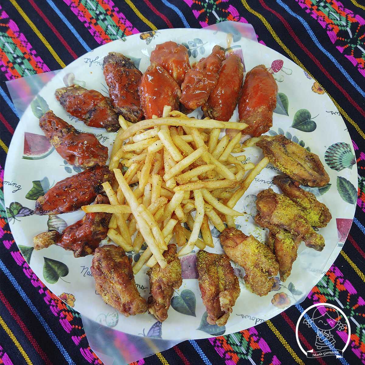 24 Alitas + Orden de Papas