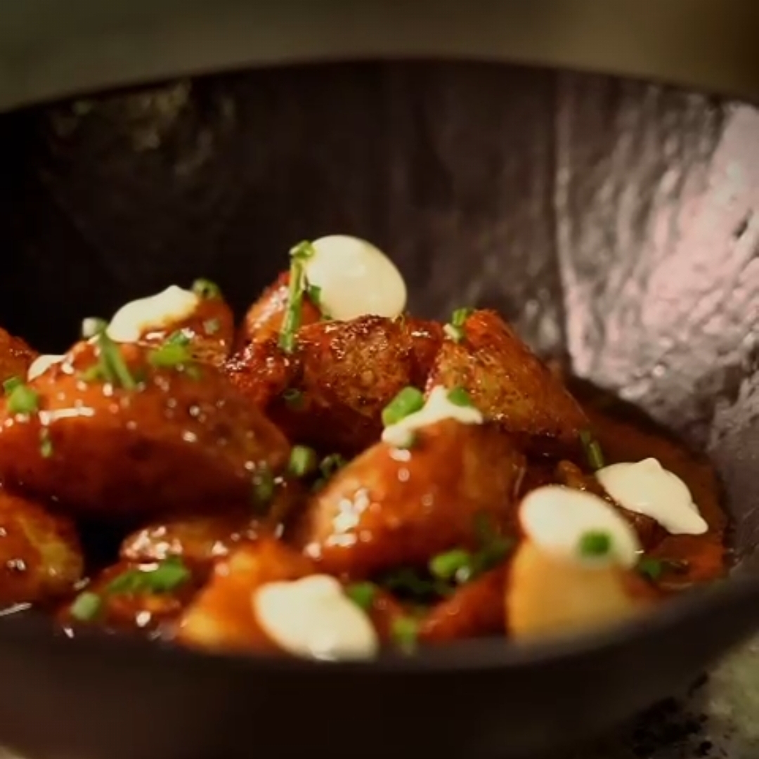 Papas Boludo (Bravas)
