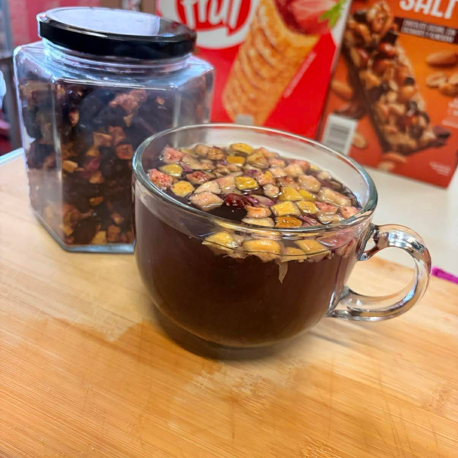 Tisana de Arándanos, Fresa y Pétalos de