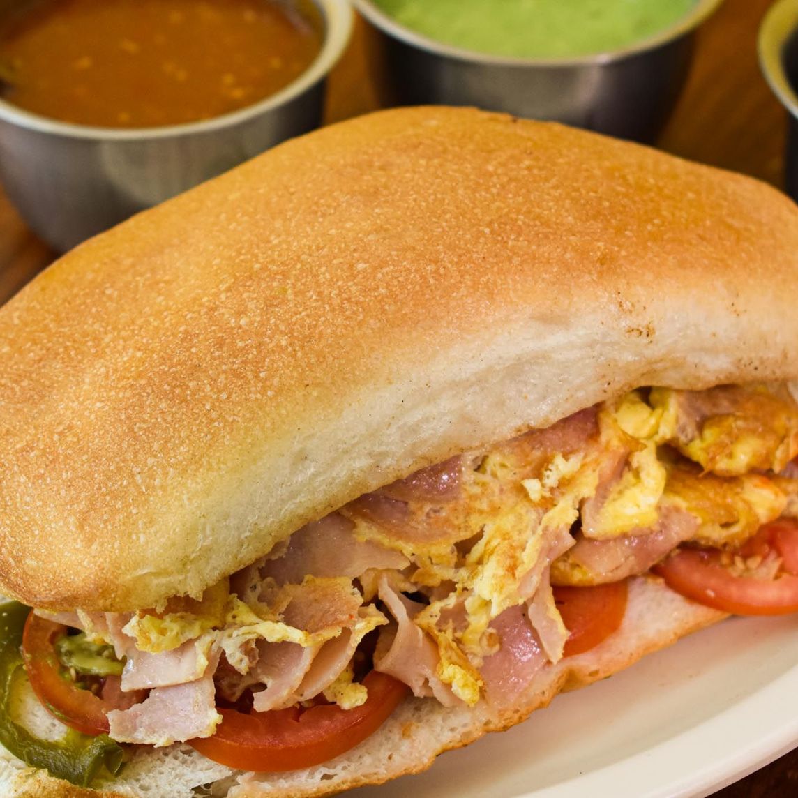 Torta de Huevo con Jamón