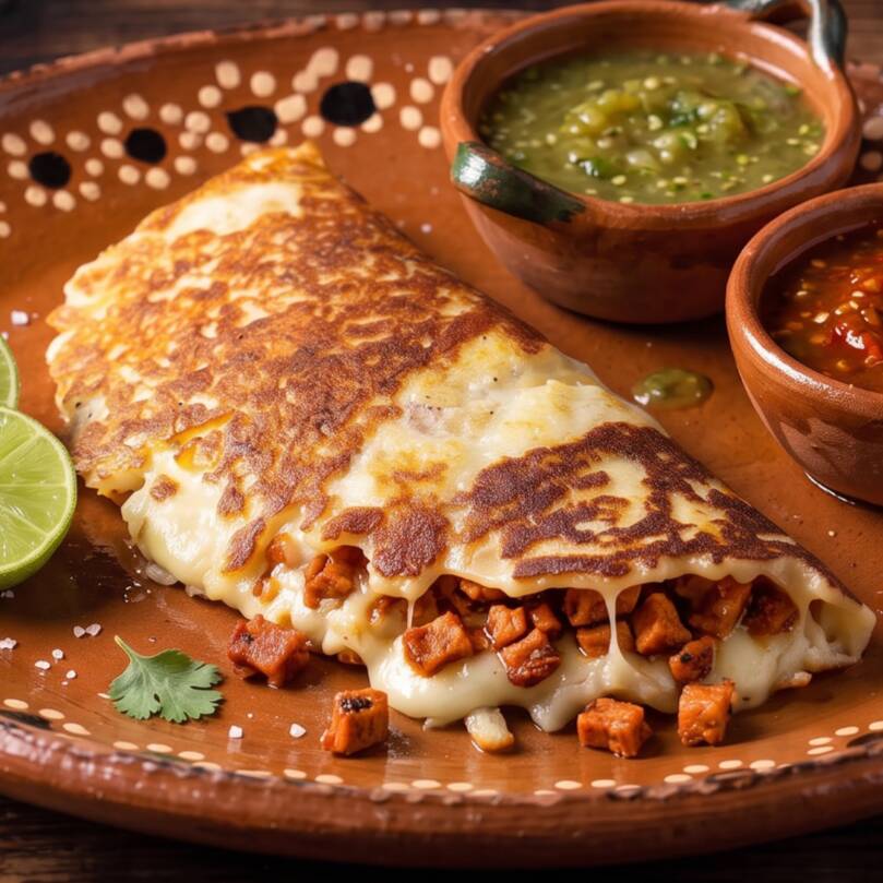 Costra de Queso con Pastor