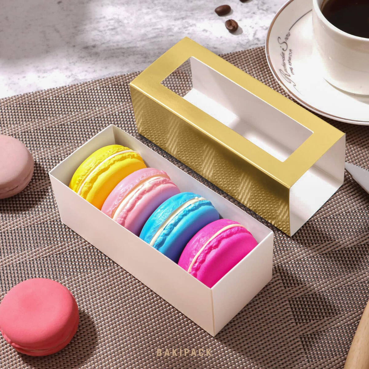 Caja de 4 Macarrones