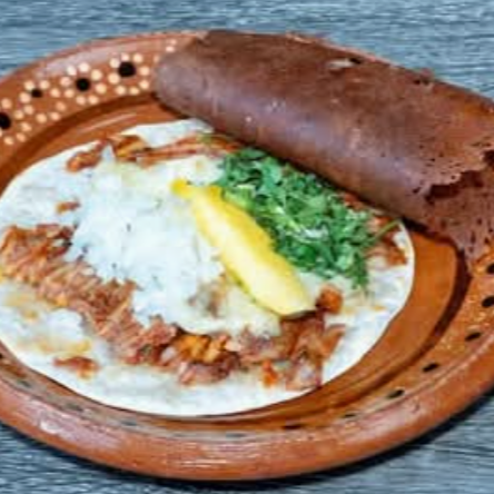 Taco al Pastor con Queso Harina