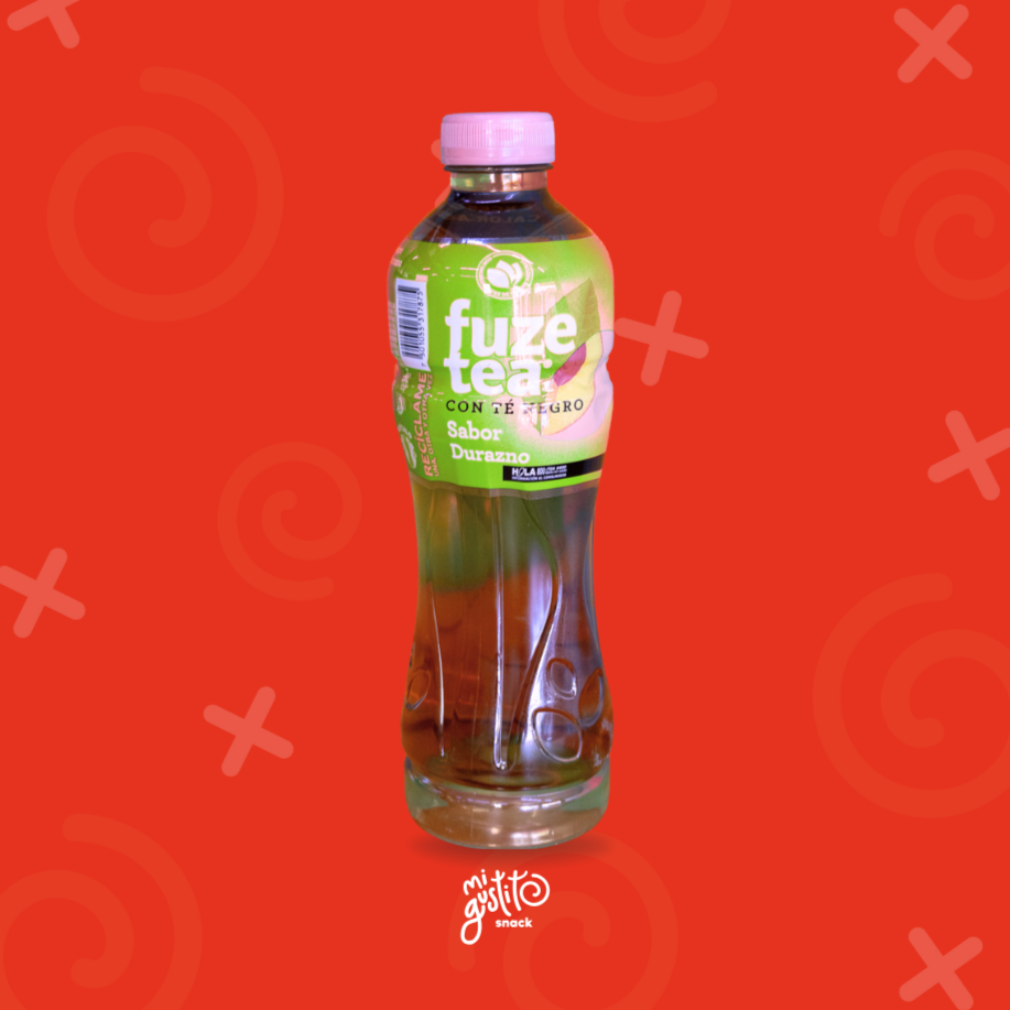 Fuze Tea Negro Durazno