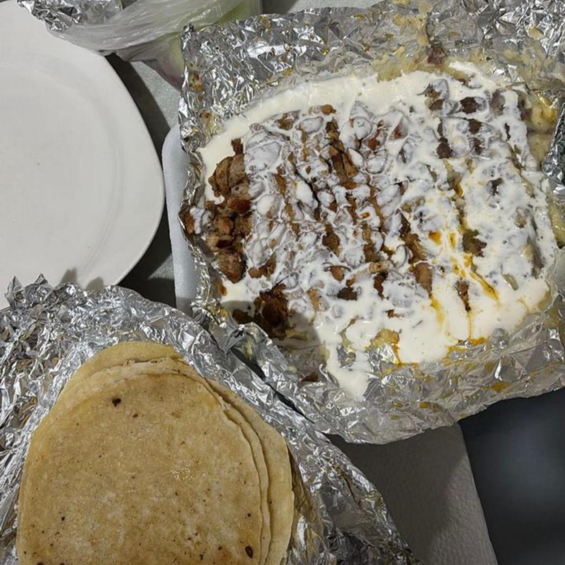 Papa Rellena De Asada