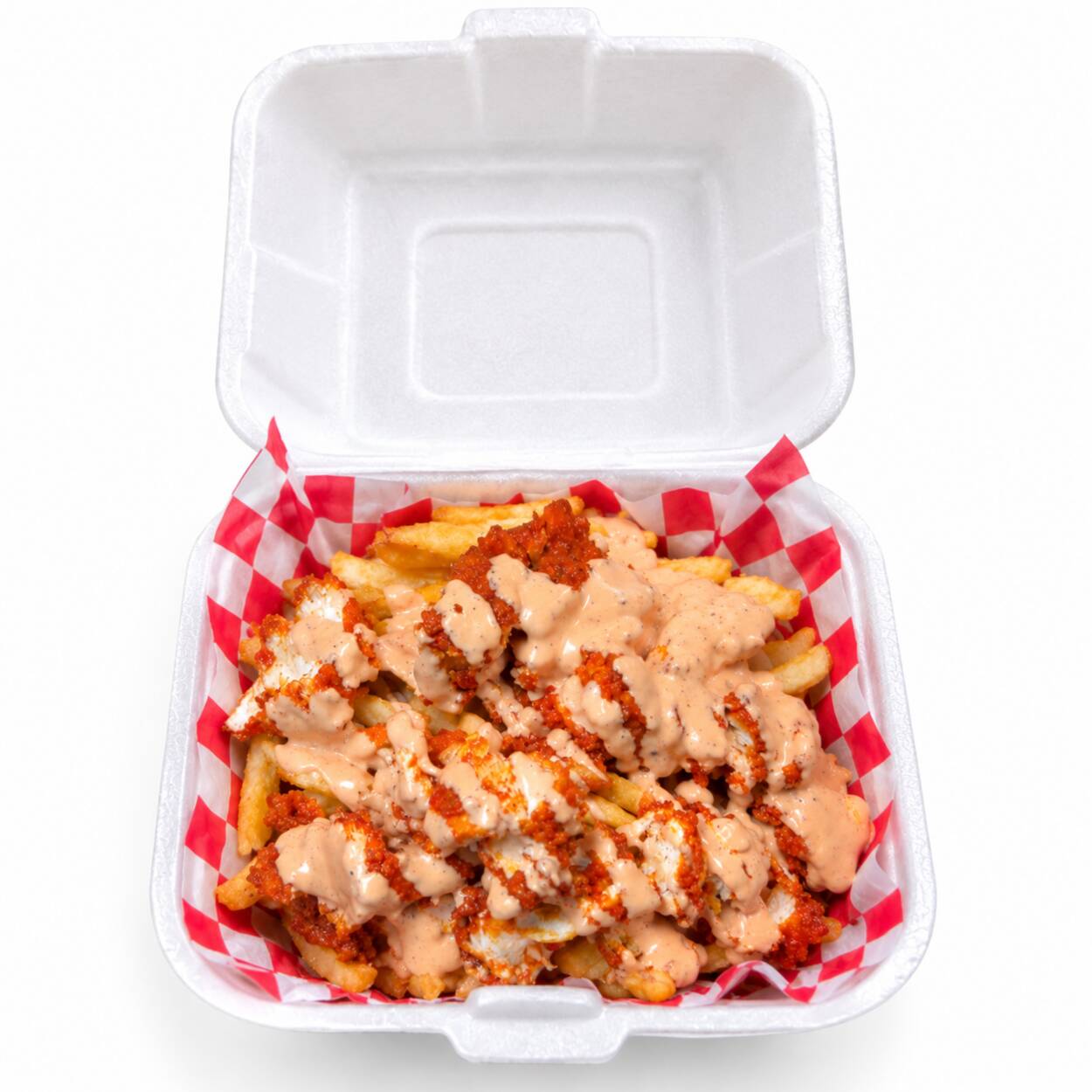 BONELESS CHEESE FRIES